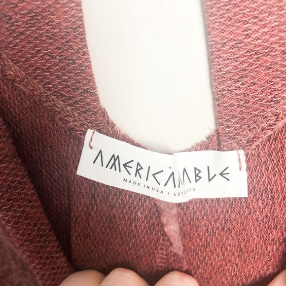 American Able Plush Cut Out Sweater - Picture 4 of 7